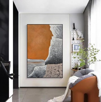 抽象的かつ装飾的 Painting - ビーチ ウェーブ アブストラクト サンド 29 ウォール アート ミニマリズム